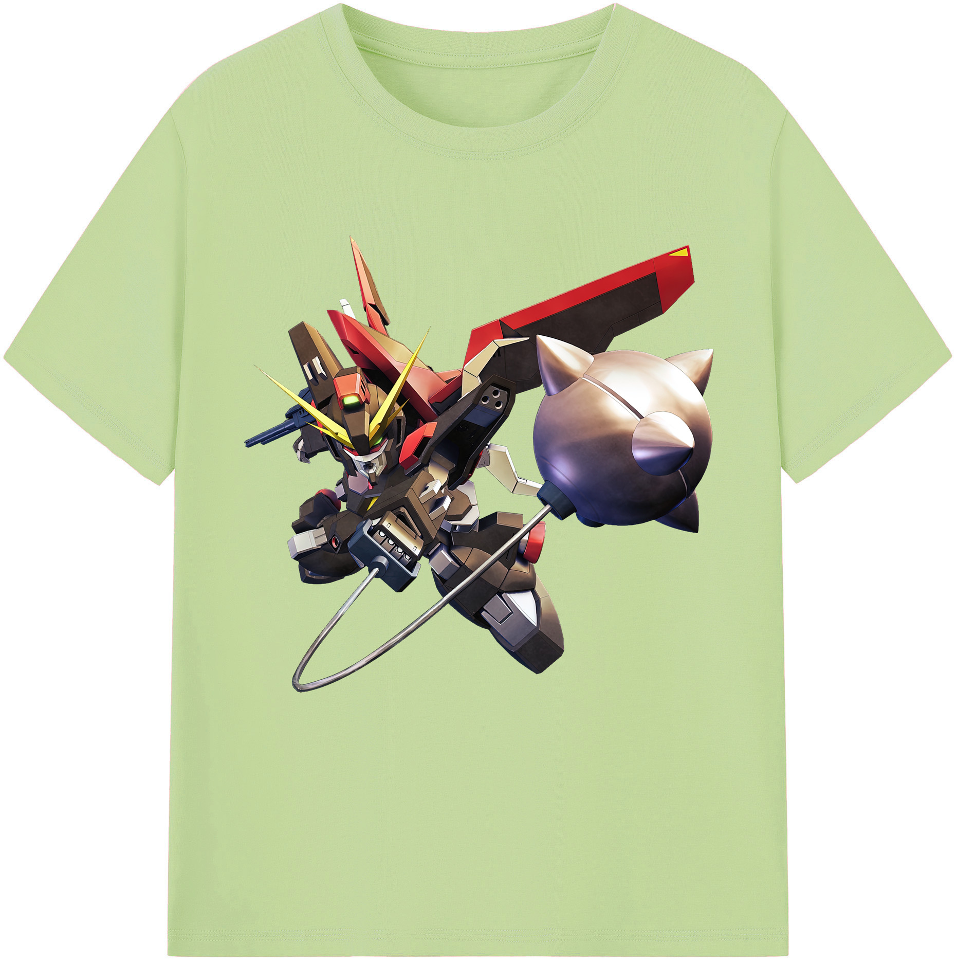 （画像用） 機動戦士ガンダム Mobile Suit Gundam 綿100％半袖Tシャツ（フロントプリント）